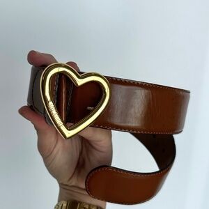 Moschino Leather belt